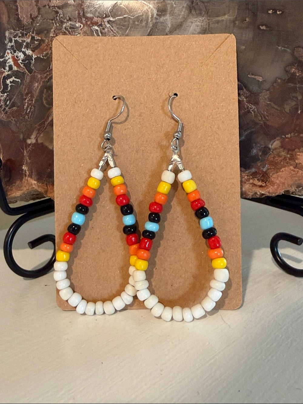 Boho Beaded Earrings
